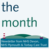 <strong>Interactive electronic six-page newsletter for NHS Devon, Plymouth and Torbay</strong><br>Create sub-brand and identity for new electronic monthly newsletter to reflect the new cluster of Devon, Plymouth and Torbay. Design monthly.