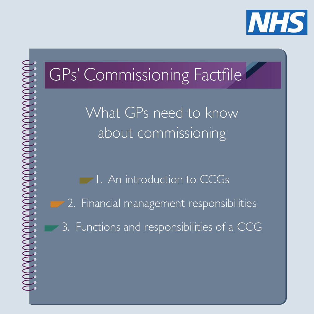 <strong>Design an A6 folder for GP bags to carry 40 inserts outlining the CCG Commissioning process</strong><br>“Naomi was recommended to me by a colleague in the NHS. Everything was taken under control by Naomi so that once the wording was agreed it was all delivered without me having to worry.” Martin Cordy NHS Devon, Associate Director of Corporate Assurance